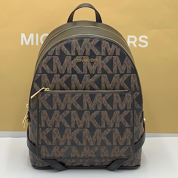 Michael Kors Bags Michael Kors Adina Medium Backpack Black Multi